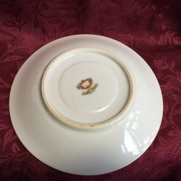 Royal Sealy Japan Iridescent Blue Gold Teacup - Picture 10 of 14